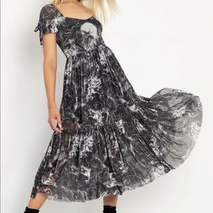 Blackmilk Fall of the Rebel Angels Tier Dress
